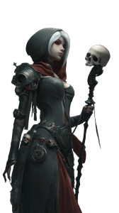 Gothic Necromancer Summoning Vinyl Car Decal Sticker – Waterproof & UV-Resistant 9.706666666666667"