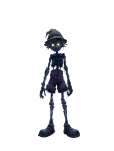 Steampunk Pinocchio Vinyl Car Decal Sticker – Waterproof & UV-Resistant 8.213333333333333"