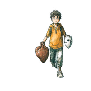 Boy With Mask Vinyl Car Decal Sticker – Waterproof & UV-Resistant 6.826666666666667"