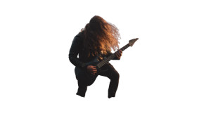Epic Rock Guitarist Vinyl Car Decal Sticker – Waterproof & UV-Resistant 5.4