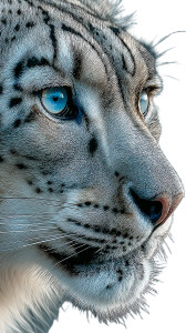 Glowing Snow Leopard V2 Vinyl Car Decal Sticker – Waterproof & UV-Resistant 9.706666666666667" Glowing Snow Leopard V2 Vinyl Car Decal Sticker – Waterproof & UV-Resistant 9.706666666666667"