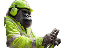 Gorilla Operator Vinyl Car Decal Sticker – Waterproof & UV-Resistant 5.4 Gorilla Operator Vinyl Car Decal Sticker – Waterproof & UV-Resistant 5.4