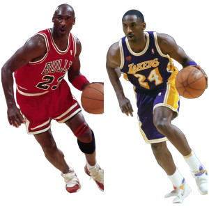 Jordan Vs Bryant Vinyl Car Decal Sticker – Waterproof & UV-Resistant 3.4133333333333336"