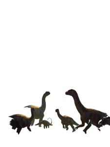 Majestic Dinosaur Jungle Vinyl Car Decal Sticker – Waterproof & UV-Resistant 4.1066666666666665"