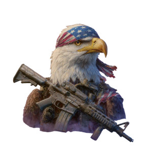 Patriotic Eagle Art Vinyl Car Decal Sticker – Waterproof & UV-Resistant 3.4133333333333336" Patriotic Eagle Art Vinyl Car Decal Sticker – Waterproof & UV-Resistant 3.4133333333333336"
