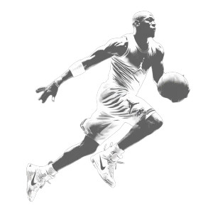 Basketball Silhouette Vinyl Car Decal Sticker – Waterproof & UV-Resistant 3.4133333333333336" Basketball Silhouette Vinyl Car Decal Sticker – Waterproof & UV-Resistant 3.4133333333333336"