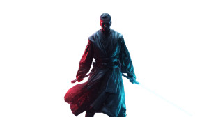 Jedi Warrior V9 Vinyl Car Decal Sticker – Waterproof & UV-Resistant 5.4
