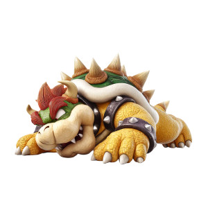 Unconscious Bowser Vinyl Car Decal Sticker – Waterproof & UV-Resistant 3.4133333333333336" Unconscious Bowser Vinyl Car Decal Sticker – Waterproof & UV-Resistant 3.4133333333333336"