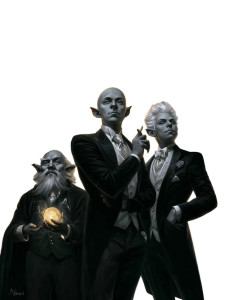 Fantasy Noir Elves Vinyl Car Decal Sticker – Waterproof & UV-Resistant 4.1066666666666665"