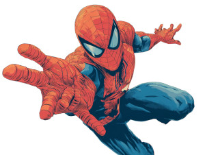 Spider-Man Flying Vinyl Car Decal Sticker – Waterproof & UV-Resistant 3.0933333333333333"