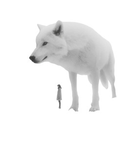 Gigantic Wolf Companion Vinyl Car Decal Sticker – Waterproof & UV-Resistant 8.0"