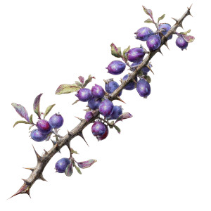 Purple Buckthorn Stalk Vinyl Car Decal Sticker – Waterproof & UV-Resistant 6.826666666666667" Purple Buckthorn Stalk Vinyl Car Decal Sticker – Waterproof & UV-Resistant 6.826666666666667"
