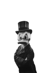 Donald Duck Rally Vinyl Car Decal Sticker – Waterproof & UV-Resistant 8.96"