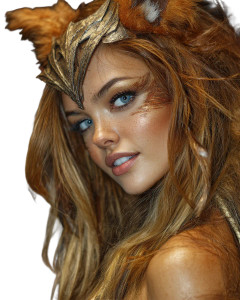 Cosplay Fox Female Vinyl Car Decal Sticker – Waterproof & UV-Resistant 8.0"