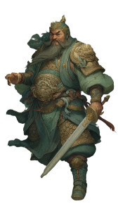 Guan Yu Portrait V15 Vinyl Car Decal Sticker – Waterproof & UV-Resistant 4.8533333333333335"