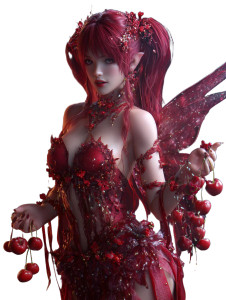 Cherry Fairy Vinyl Car Decal Sticker – Waterproof & UV-Resistant 8.213333333333333" Cherry Fairy Vinyl Car Decal Sticker – Waterproof & UV-Resistant 8.213333333333333"