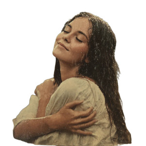 Blissful Rain Embrace Vinyl Car Decal Sticker – Waterproof & UV-Resistant 6.826666666666667"