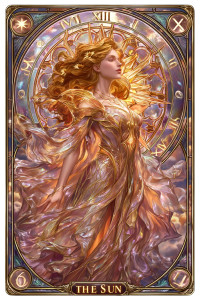 Radiant Sun Goddess Vinyl Car Decal Sticker – Waterproof & UV-Resistant 8.96" Radiant Sun Goddess Vinyl Car Decal Sticker – Waterproof & UV-Resistant 8.96"