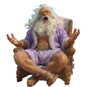 Lavender Santa Vinyl Car Decal Sticker – Waterproof & UV-Resistant 6.826666666666667"