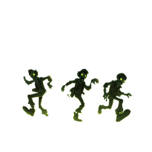 Dancing Ghouls Night Vinyl Car Decal Sticker – Waterproof & UV-Resistant 6.826666666666667"