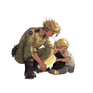 Emt And Boy Vinyl Car Decal Sticker – Waterproof & UV-Resistant 3.4133333333333336"