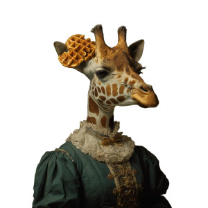 Lady Crocowaffle Vinyl Car Decal Sticker – Waterproof & UV-Resistant 3.4133333333333336" Lady Crocowaffle Vinyl Car Decal Sticker – Waterproof & UV-Resistant 3.4133333333333336"