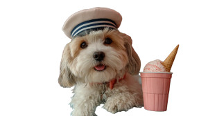 Ice Cream Dog Vinyl Car Decal Sticker – Waterproof & UV-Resistant 5.4 Ice Cream Dog Vinyl Car Decal Sticker – Waterproof & UV-Resistant 5.4
