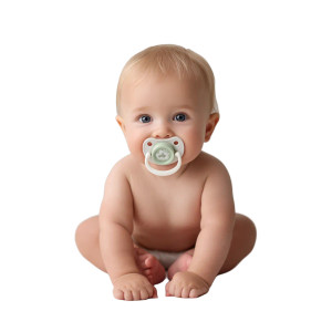 Baby With Pacifier Vinyl Car Decal Sticker – Waterproof & UV-Resistant 3.4133333333333336" Baby With Pacifier Vinyl Car Decal Sticker – Waterproof & UV-Resistant 3.4133333333333336"