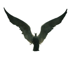 Demon With Wings V4 Vinyl Car Decal Sticker – Waterproof & UV-Resistant 3.4133333333333336"