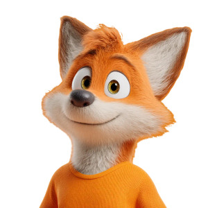 Friendly Cartoon Fox Vinyl Car Decal Sticker – Waterproof & UV-Resistant 6.826666666666667" Friendly Cartoon Fox Vinyl Car Decal Sticker – Waterproof & UV-Resistant 6.826666666666667"