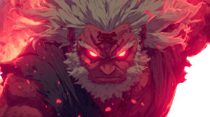 Shin Akuma Standoff Vinyl Car Decal Sticker – Waterproof & UV-Resistant 2.72"