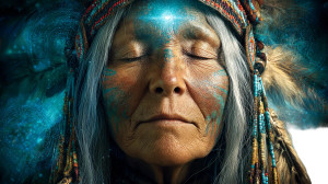 Shamanic Third Eye Vinyl Car Decal Sticker – Waterproof & UV-Resistant 2.72"