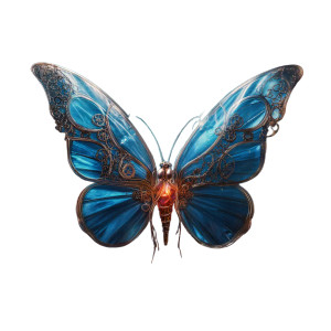 Luminous Steampunk Butterfly V2 Vinyl Car Decal Sticker – Waterproof & UV-Resistant 3.4133333333333336" Luminous Steampunk Butterfly V2 Vinyl Car Decal Sticker – Waterproof & UV-Resistant 3.4133333333333336"
