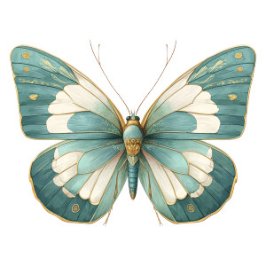 Vintage Butterfly V2 Vinyl Car Decal Sticker – Waterproof & UV-Resistant 6.826666666666667" Vintage Butterfly V2 Vinyl Car Decal Sticker – Waterproof & UV-Resistant 6.826666666666667"