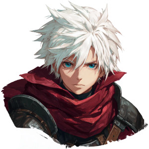 Silver-Haired Anime Warrior Vinyl Car Decal Sticker – Waterproof & UV-Resistant 6.826666666666667" Silver-Haired Anime Warrior Vinyl Car Decal Sticker – Waterproof & UV-Resistant 6.826666666666667"