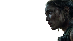 Terrified Woman Alien Vinyl Car Decal Sticker – Waterproof & UV-Resistant 2.72"