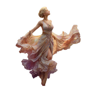 Goddess Transformation V2 Vinyl Car Decal Sticker – Waterproof & UV-Resistant 6.826666666666667"