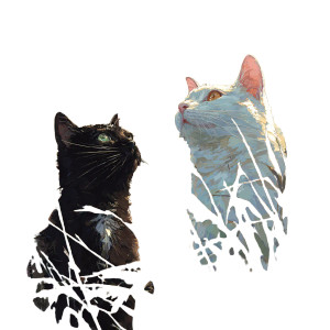 Cats In Grass Vinyl Car Decal Sticker – Waterproof & UV-Resistant 3.4133333333333336" Cats In Grass Vinyl Car Decal Sticker – Waterproof & UV-Resistant 3.4133333333333336"