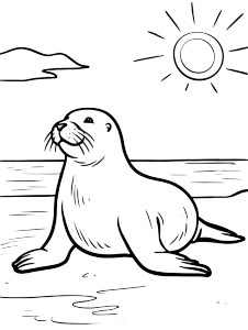 Seal Sunbathing Vinyl Car Decal Sticker – Waterproof & UV-Resistant 8.213333333333333" Seal Sunbathing Vinyl Car Decal Sticker – Waterproof & UV-Resistant 8.213333333333333"