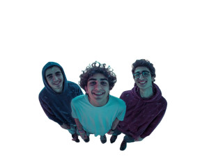 Cyberpunk Teen Trio Vinyl Car Decal Sticker – Waterproof & UV-Resistant 6.1866666666666665"
