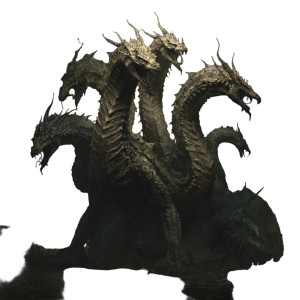 Hydra Monster Vinyl Car Decal Sticker – Waterproof & UV-Resistant 3.4133333333333336"