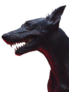 Hellish Great Dane Vinyl Car Decal Sticker – Waterproof & UV-Resistant 4.1066666666666665"