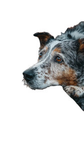 Frail Dog At Dusk Vinyl Car Decal Sticker – Waterproof & UV-Resistant 4.8533333333333335"