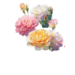Flower Garden Vinyl Car Decal Sticker – Waterproof & UV-Resistant 3.4133333333333336"