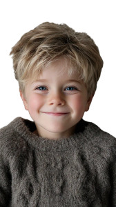 Smiling Blond Boy Vinyl Car Decal Sticker – Waterproof & UV-Resistant 4.8533333333333335" Smiling Blond Boy Vinyl Car Decal Sticker – Waterproof & UV-Resistant 4.8533333333333335"