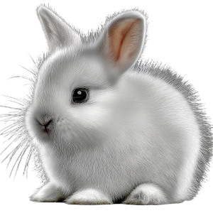 Rabbit V12 Vinyl Car Decal Sticker – Waterproof & UV-Resistant 6.826666666666667" Rabbit V12 Vinyl Car Decal Sticker – Waterproof & UV-Resistant 6.826666666666667"