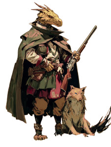 Dragonborn Ranger V2 Vinyl Car Decal Sticker – Waterproof & UV-Resistant 8.213333333333333"