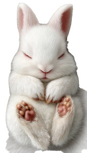 Sleeping Baby Rabbit Vinyl Car Decal Sticker – Waterproof & UV-Resistant 4.8533333333333335" Sleeping Baby Rabbit Vinyl Car Decal Sticker – Waterproof & UV-Resistant 4.8533333333333335"