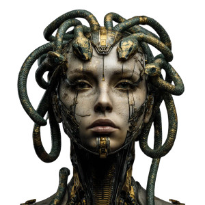 Robotic Medusa V2 Vinyl Car Decal Sticker – Waterproof & UV-Resistant 3.4133333333333336" Robotic Medusa V2 Vinyl Car Decal Sticker – Waterproof & UV-Resistant 3.4133333333333336"