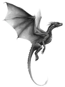 Juvenile Dragon Tattoo Vinyl Car Decal Sticker – Waterproof & UV-Resistant 4.1066666666666665"
